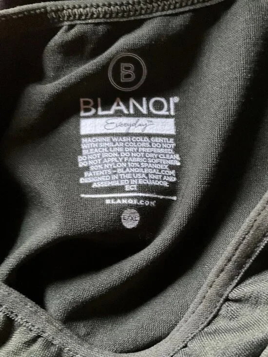 NWOT Blanqi Maternity Olive Tank Dress size L/XL - Picture 14 of 14